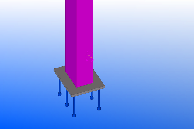 Structural steel detailing rendering by Cadntek Engineering